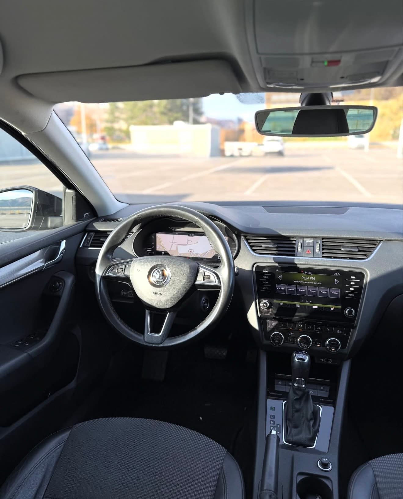 Skoda Octavia - kokpit