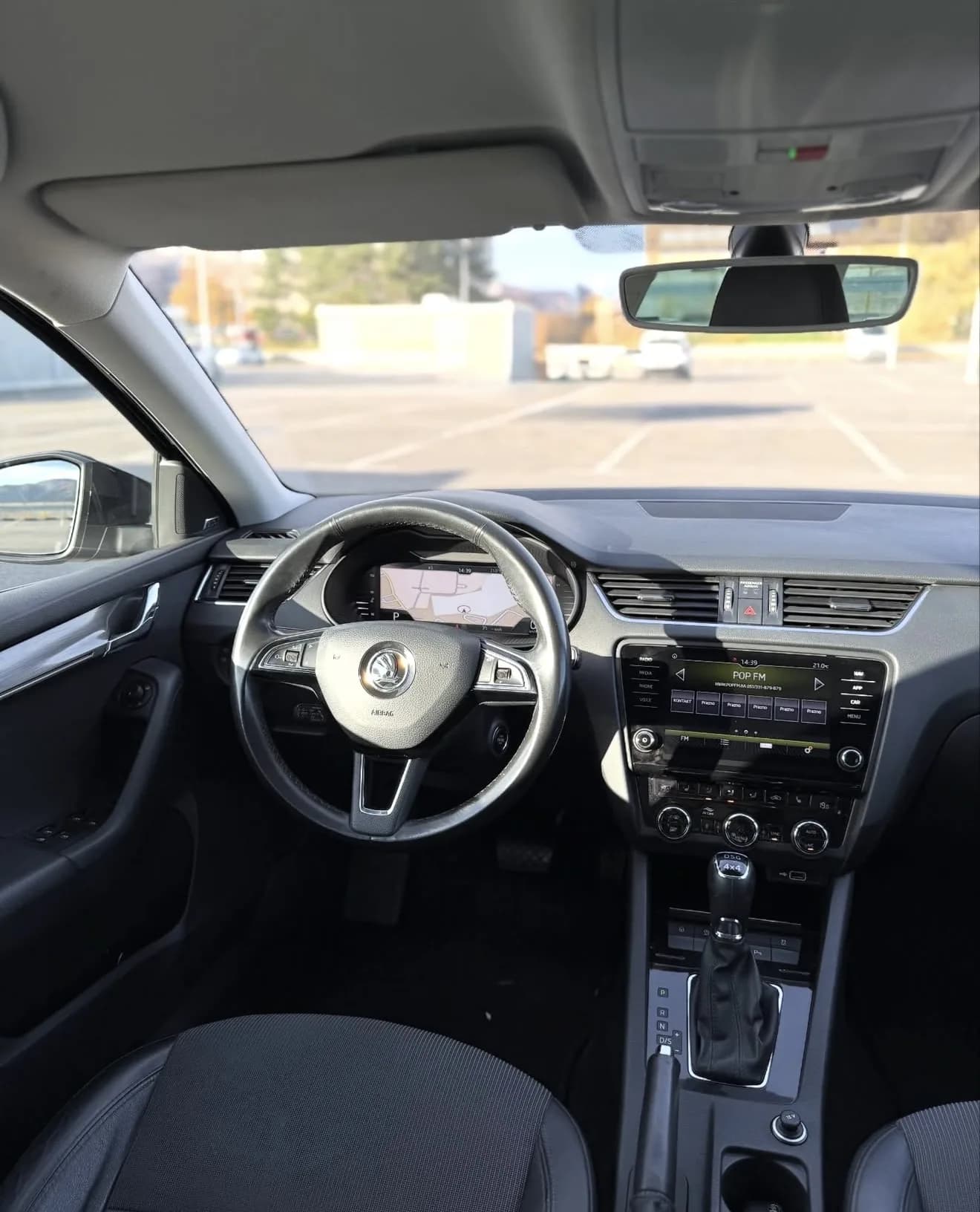 Skoda Octavia - kokpit